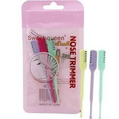 تصویر تیغ اصلاح موی بینی و گوش 3 عددی سویت کویین 