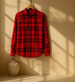 تصویر بلوز چهار خونه 