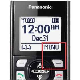 تصویر تلفن بی سیم پاناسونیک مدل KX-TGD530 Panasonic KX-PRS110 Wireless PhoneTGD530