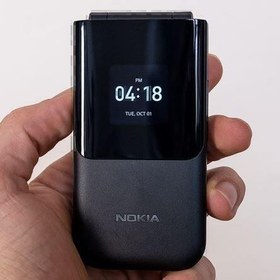 تصویر گوشی موبایل نوکیا مدل Nokia 2720 Flip دو سیم کارت با گارانتی شرکتی درجه جنس محصول ++A می باشد - همراه با کد فعالسازی و گارانتی شرکتی مخصوص مصرف‌کنندگان 