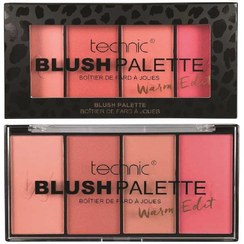 تصویر پالت رژگونه تکنیک مدل وارم ادیت Technic Blush Palette Warm Edit