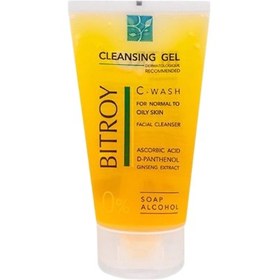 تصویر بیتروی ژل شستشوی صورت حاوی ویتامین سی مناسب برای پوست های نرمال تا چرب BITROY CLEANSING GEL C-WASH FOR NORMAL TO OILY SKIN