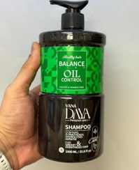 تصویر شامپو بدون سولفات مارک وانادایا (VANADAYA) برای موی چرب 1000ml 