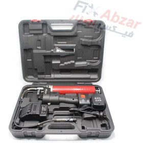 تصویر گریس پمپ شارژی تریکور Tricor با باتری 12 ولت Tricor 12 Volt Rechargeable Grease Gun