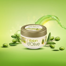 تصویر کرم تغذیه کننده دست و بدن دالان مدل Besleyici حجم 300 میل Dalan D olive Intensive cream 300ml