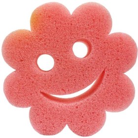 تصویر اسفنج حمام کودک کارامل مدل لبخند کد 02 
