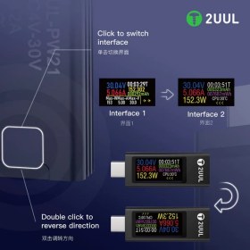 تصویر تستر شارژ 2UUL CHARGING MATE 