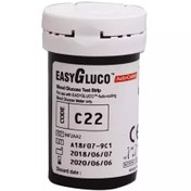 تصویر نوار تست قندخون ایزی گلوکو Easy Gluco 