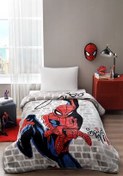 تصویر Özdilek پتوی کودکانه تک نفره Spiderman Super Hero Disney 160x220 