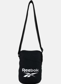 تصویر کیف دوشی مردانه با لوگوی برند 20 در 16 در 5 سانتی متر / مشکی Reebok اصل 