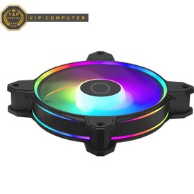 تصویر فن کیس Cooler Master MASTERFAN MF120 HALO² BLACK 3in1 