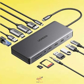 تصویر هاب یو اس بی (یوگرین) UGREE ،USB-C 