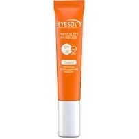 تصویر کرم ضد آفتاب دور چشم رنگی SPF30 آیسول EYESOL Physical Eye UV Defense Cream 15 ml