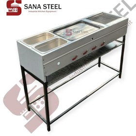 تصویر فر ساندویچی 4 کاره خطی 