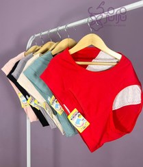 تصویر شورتکس جیبدار وارداتی(4XL) - قرمز 1270