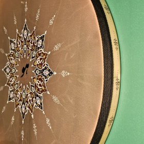 تصویر دف خط و تذهیب مدل هو 