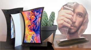 تصویر چاپ تندیس و لوح تقدیر 