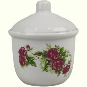 تصویر قندان طرح گل سرخ 