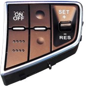 تصویر کلید کروز کنترل روی فرمان دنا و دناپلاس شرکتی ایساکو ۱۹۴۰۳۰۰۲۹۹ 