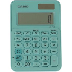 تصویر ماشین حساب کاسیو مدل MS-7UC ا Casio MS-7UC Calculator Casio MS-7UC Calculator