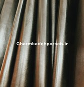 تصویر چرم طبیعی بزی - یک فوت / مشکی 