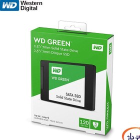 تصویر حافظه SSD وسترن دیجیتال ظرفیت 120 گیگابایت Western Digital Green 120GB Internal SSD Drive