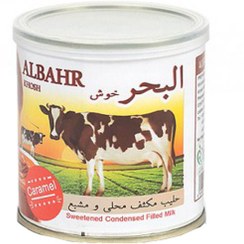 تصویر دسر شیر کارامل تغلیظ شده شیرین البحر - 387 گرم دسر متفرقه 387 گرم یک عددی