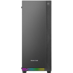 تصویر کیس کامپیوتر مسترتک مدل G200 MasterTech G200 Mid Tower Computer Case