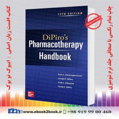 تصویر کتاب Pharmacotherapy Handbook Dipiro (12th ed) 2024 