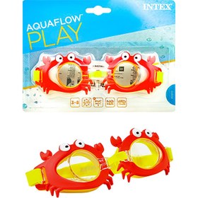 تصویر عینک شنا کودکانه طرح جدید اینتکس مدل Intex Fun Swimming goggles 