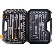 تصویر جعبه بکس 44 عددی اینکو مدل HKTS42441 iNGCO HKTS 42441 Socket Set