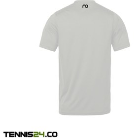 تصویر تی شرت تنیس مردانه – Nima Tennis – سفید Nima Tennis classic Desing Men,s t-shirt White