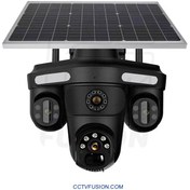 تصویر دوربین امنیتی اوکم مدل WP2+1-4G-AS سه لنز سیمکارتی 