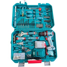 تصویر دریل شارژی توتال مدل THKTHP11652 قدرت ۶۶ نیوتن 