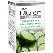 تصویر صابون کرمی و عصاره خیار دیترون ا Ditron With Cucumber Soap Ditron With Cucumber Soap