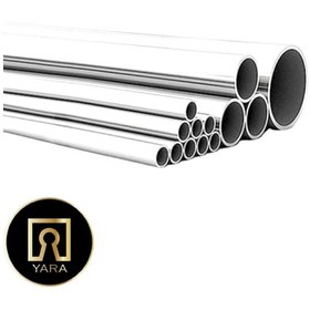 تصویر لوله استیل ۲۵ سایز ۳ متری 
