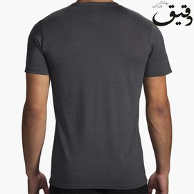 تصویر تیشرت ورزشی بروکس Brooks short sleeve نوک مدادی Brooks short sleeve