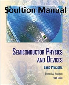 خرید و قیمت دانلود کتاب Solution Manual for Semiconductor Physics And ...