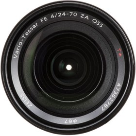 تصویر لنز دوربین سونی مدل Vario-Tessar Tx FE 24-70mm f/4 ZA OSS Vario-Tessar Tx FE 24-70mm f/4 ZA OSS