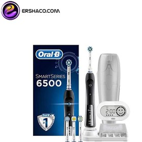 تصویر مسواک برقی اورال بی براون شارژی ORAL-B 6500 SMART SERIES ELECTRIC RECHARGEABLE TOOTHBRUSH BRAUN 
