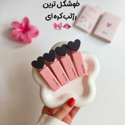 تصویر رژ قلبی مایع مخملی مات برند اورجینال Gege Bear 