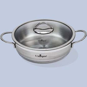 تصویر تابه استیل یونیک 24 درب دار مدل UN-9943 Unique steel pan with 24 doors, model UN-9943