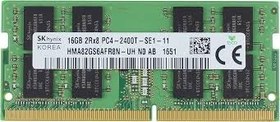 تصویر رم لپ تاپ DDR4 دوکاناله 2400 مگاهرتز اس کی هاینیکس مدل PC4-2400T ظرفیت 16 گیگ ارجینال ساخت کره 