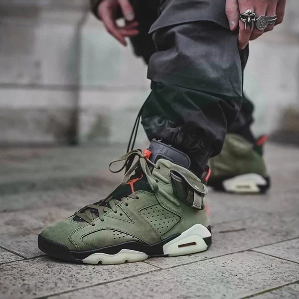 Travis scott jordan retro clearance 6