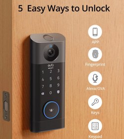 تصویر قفل هوشمند امنیتی انکر مدل Eufy T8530 Anker Eufy T8530 Security Video Smart Lock