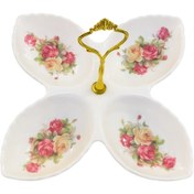 تصویر اردوخوری چینی چهار خانه 