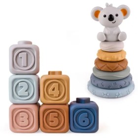 تصویر ست حلقه هوش و بلوک سیلیکونی کوالا MAYBLON 