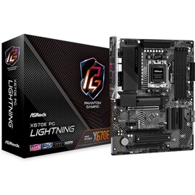 تصویر مادربرد ازراک X670E PG Lightning DDR5 Asrock X670E PG Lightning DDR5 AM5 ATX Motherboard