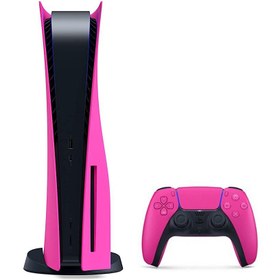 تصویر پلی استیشن 5 با درایو باندل سفارشی - Playstation 5 Standard Edition Bundle Nova Pink 