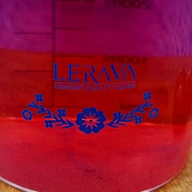 تصویر شیرجوش مدرج پیرکس LERAVA نیم لیتر شعله مستقیم 